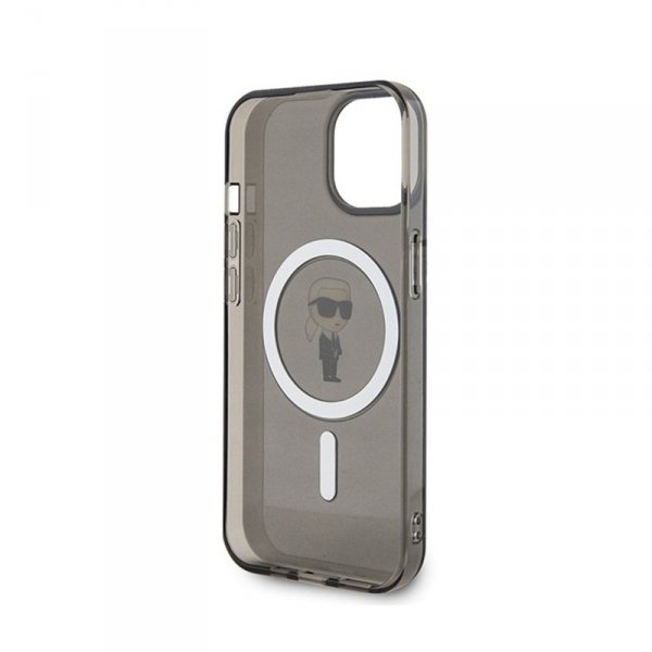 Karl Lagerfeld IML Ikonik MagSafe - Etui iPhone 15 (czarny)