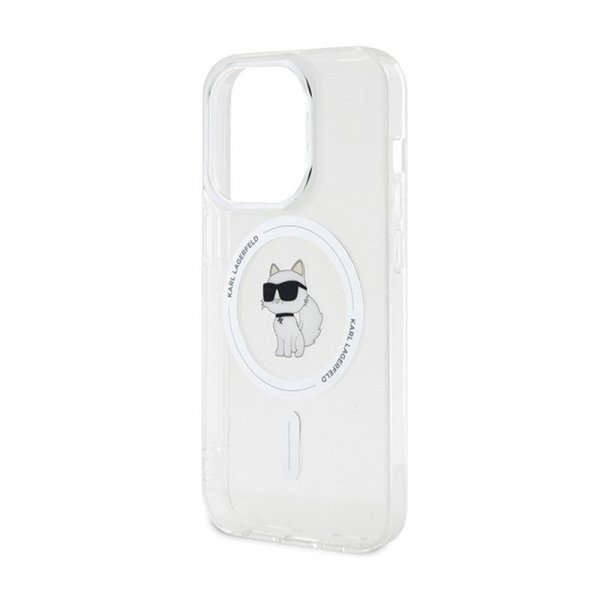 Karl Lagerfeld IML Choupette MagSafe - Etui iPhone 14 Pro (przezroczysty)