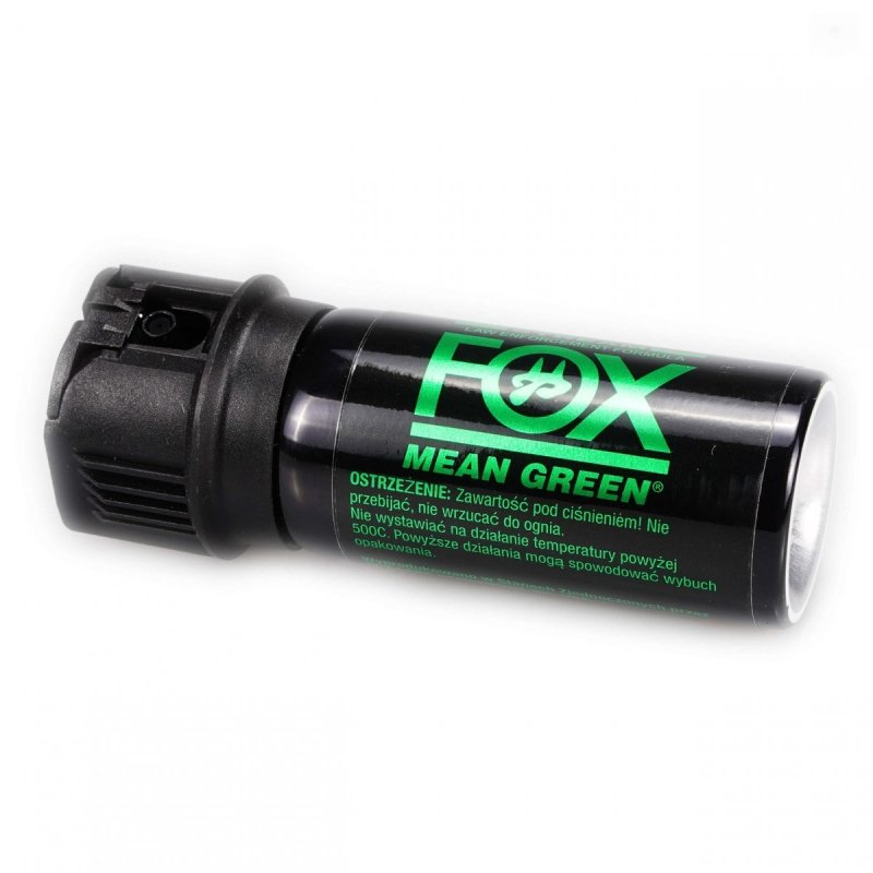 Fox Labs Gaz pieprzowy Mean Green Flip-Top 156MGC 43 ml - stożek