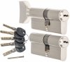 Komplet wkładek 25/50+50/25G system jednego klucza