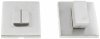 Szyld kwadrat WC Metal Bud INOX stal nierdzewna