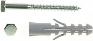 WX12+KL8X120/100 Spreizdübel WX+Schlüsselschraube Dübel mit Schraube