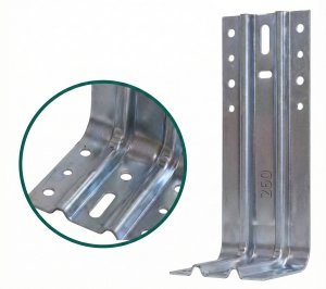 Kątownik montażowy 260x100x100x2mm ciesielski duży