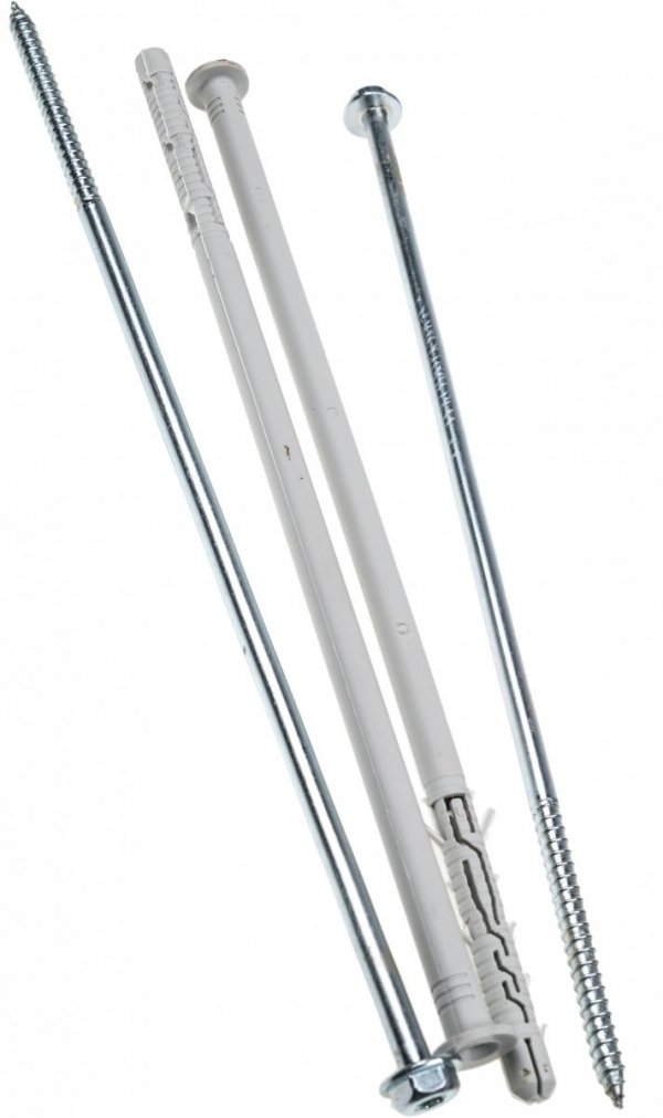 Kołki ramowe rozporowe 10x300 KLUCZ+TX torx 25szt
