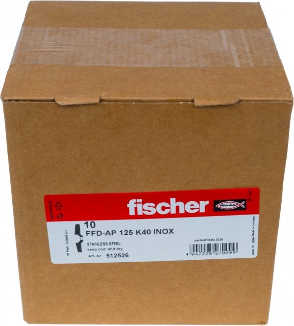 Fischer tarcza lamelkowa K40 125mm do szlifowania