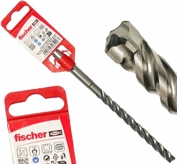 Fischer Quattric II 10/150/215 wiertło udarowe sds+ plus do betonu żelbetu