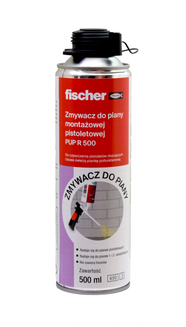 Czyścik Fischer PUPR do piany pianki 500ml zmywacz do pian
