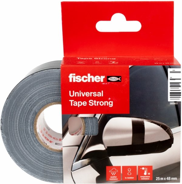 Fischer Uniwersalna Taśma Materiałowa TAPE Strong MOCNA 25m 48mm