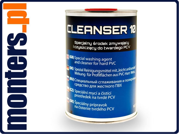Cleanser10 Środek do czyszczenia okien okna PCV 1L