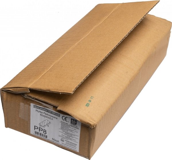 50x Łącznik ciesielski 240x60 2mm płaskownik PP8