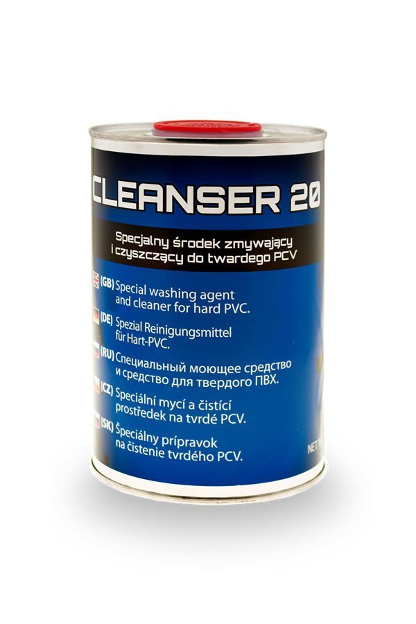 Cleanser20 Środek do mycia okien PCV okna kolor 1L