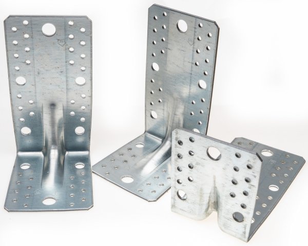 25x Kątownik ciesielski 172x105x90 3mm łącznik
