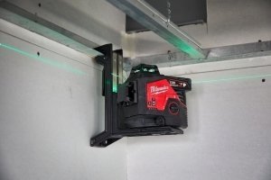 M12 3PL-0C LASER zielony krzyżowy 360' Milwaukee