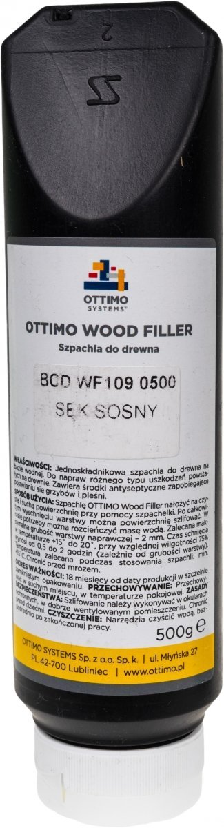 Szpachla do drewna SĘK SOSNY 500g kit szpachlówka WOOD FILLER