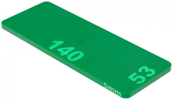 Podkładki 140x53x5mm montażowe obciążenia 250szt