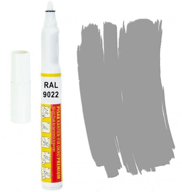 Kanten FIX RAL 9022 szary jasny perła Pisak retusz