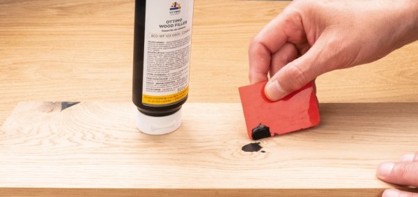 Szpachla do drewna CZARNY 500g kit szpachlówka WOOD FILLER