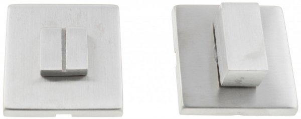 Szyld kwadrat WC Metal Bud INOX stal nierdzewna
