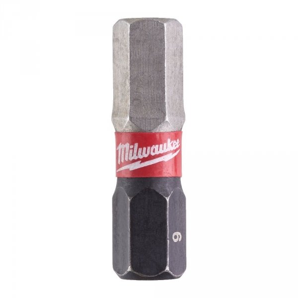 2x Milwaukee Bit Shockwave Hex6 25mm IMPACT DUTY