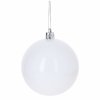 Bombki 12szt 6cm Białe KR1205D [25op]