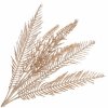 Gałązka Brokatowa Palma Różowe Złoto 75cm KR1616 [6szt]