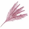 Gałązka Brokat Palma Różowa 75cm KR1616 [6szt]