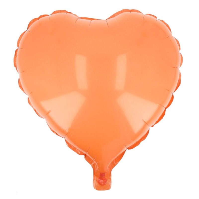 Balon Serce Pastel Pomarańcz [ 20 opak ]