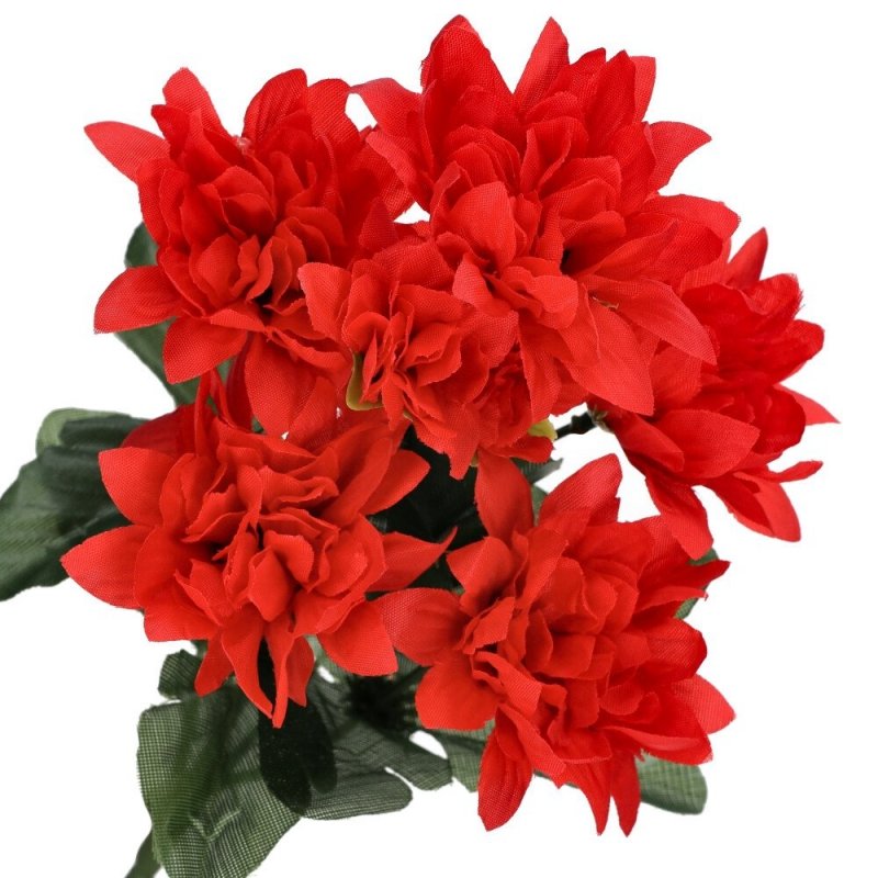 Bukiet Sztuczne Kwiaty Czerwone [ 10szt ]