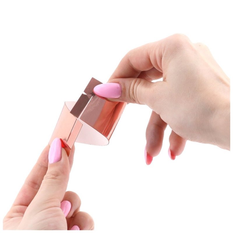 Obrączki Na Serwetki 3,5cm 6szt Rose Gold [ 200 Opakowań ]