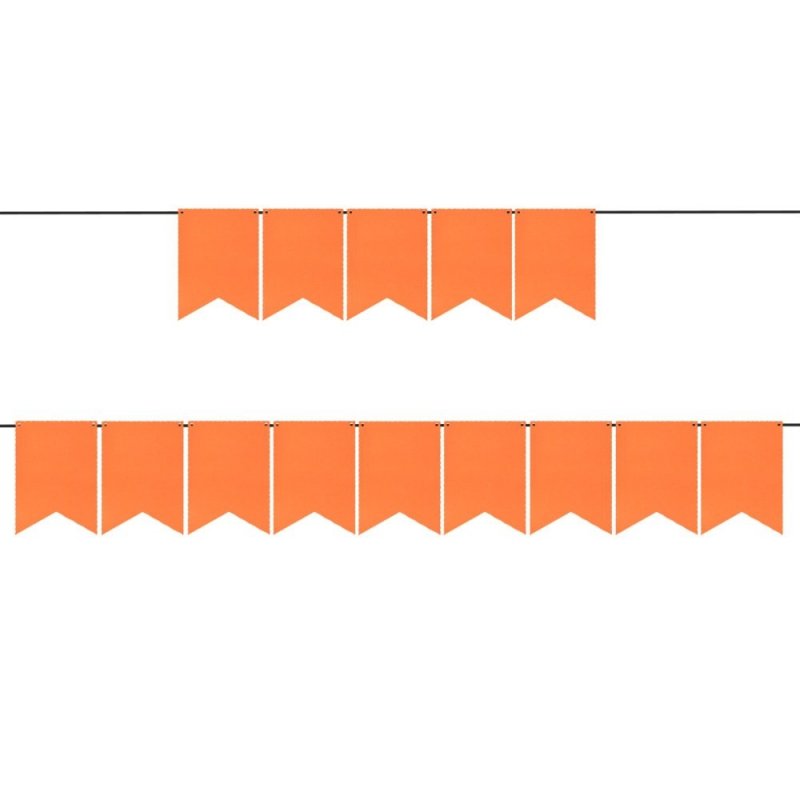 Baner Happy Halloween Tabliczka Pom-Czerń [ Komplet 50 opakowań ]