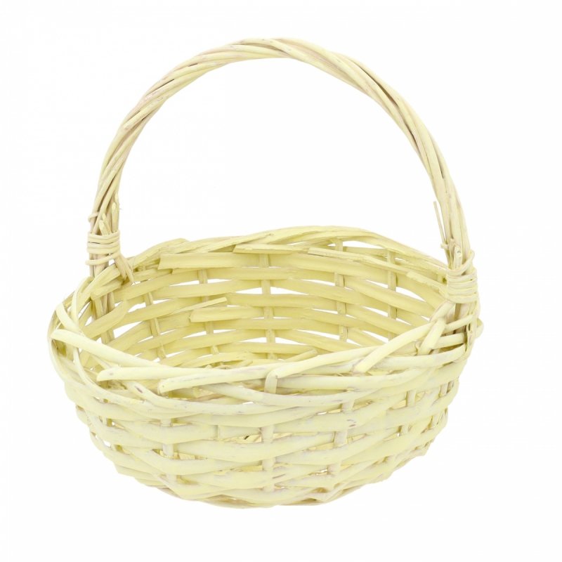 Koszyk Wiklinowy Żółty [5 sztuk] 
