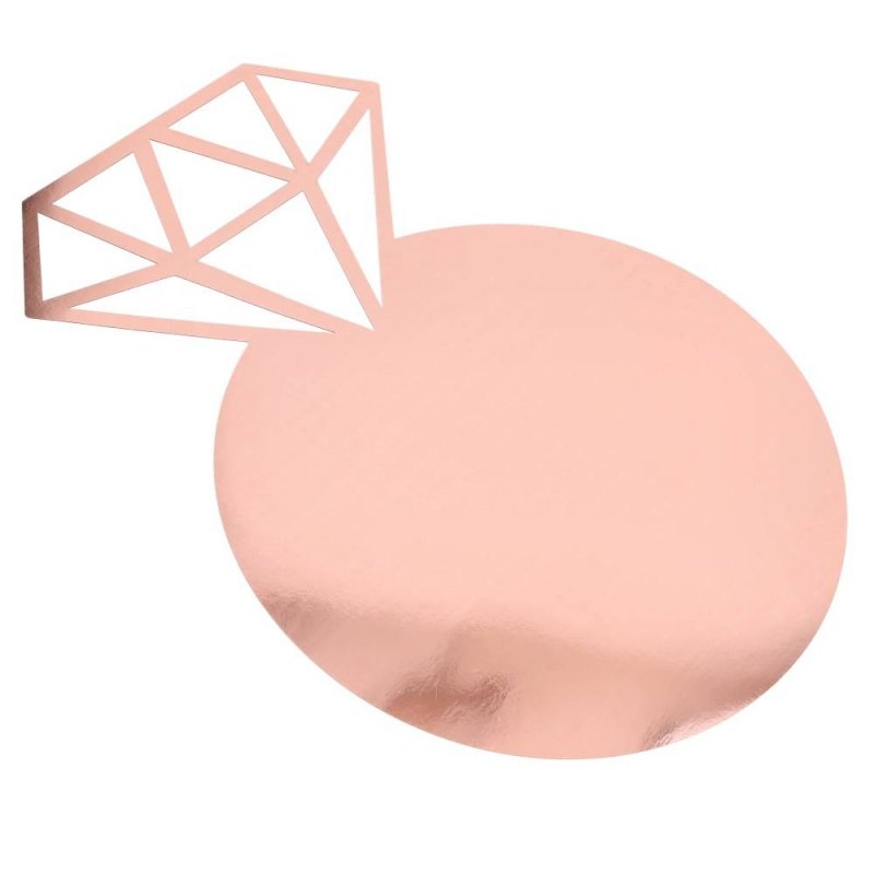 Podkładki Pod Talerz Pierścionek Rosegold [30kompl]