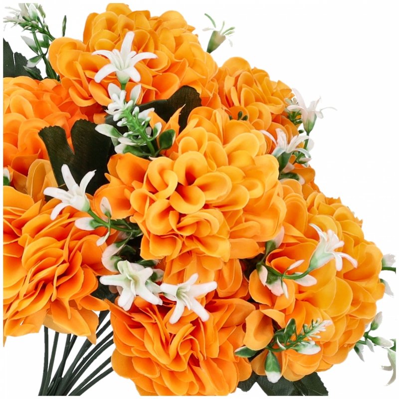 Bukiet Chryzantema Pomarańcz 39cm KR1877E [5szt]