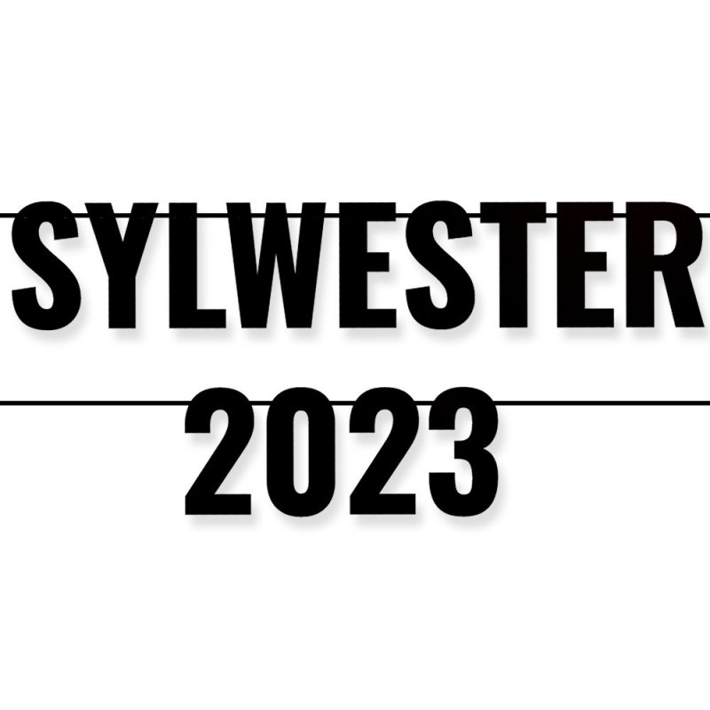 Baner Czarny Sylwester 2023
