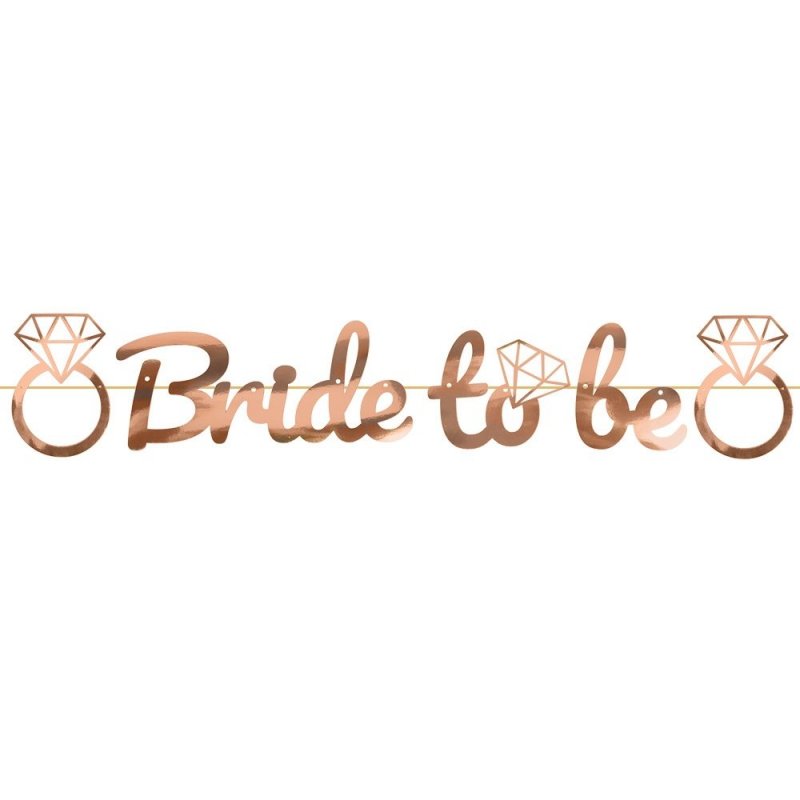 Baner Bride To Be RoseGold [ 100szt ]