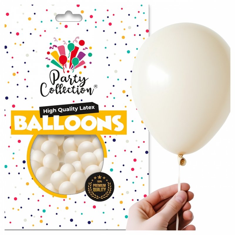 Balon Wanilia 5" 100szt KR534-30 [10opak]