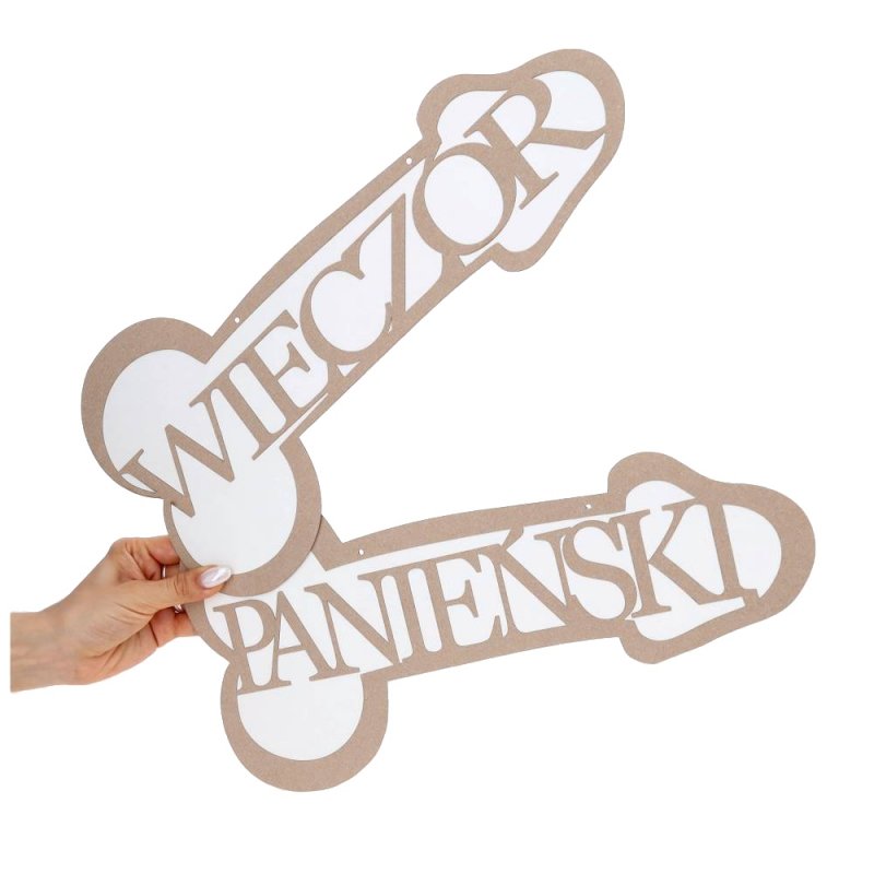 Baner Penis Wieczór Panieński Papier Eko [5opak]
