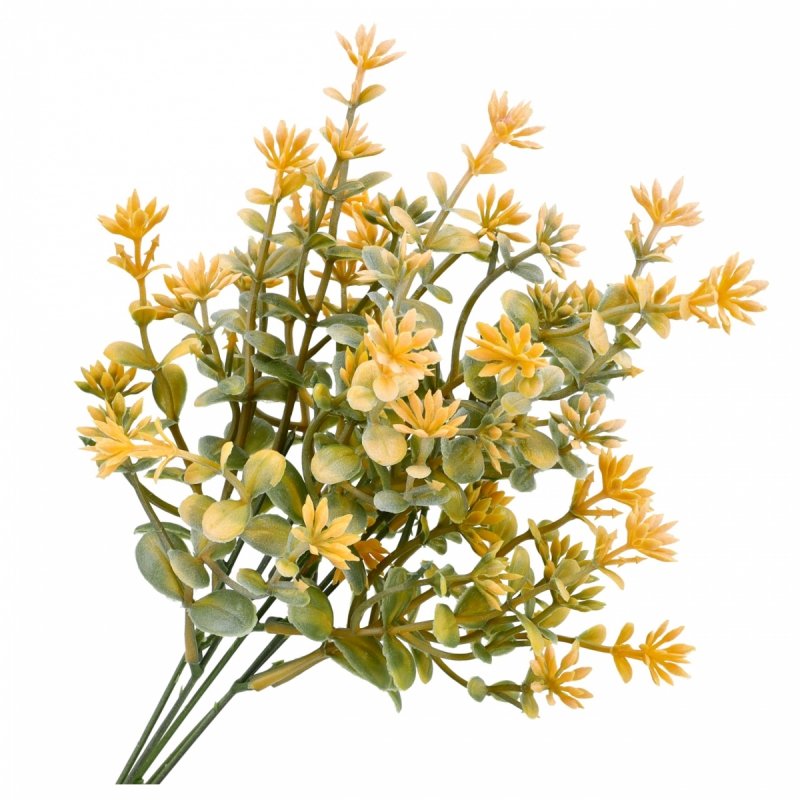 Gałązka Dekoracyjna Żółty 35cm KR2058 [100szt]