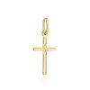 KRZYŻYK ZŁOTY 585 DIAMENTOWANY 8,3X16mm