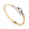 ARTES-Pierścionek z brylantem 0,08ct AB-26