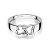 Pierścionek złoty 585 z brylantami 0,04ct zaręczynowy W-286