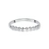 Pierścionek złoty 585 z brylantami 0,045ct obrączka W-504