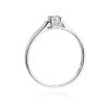 Pierścionek złoty 585 z brylantem 0,18ct zaręczynowy W-381