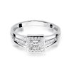 Pierścionek złoty 585 z brylantami 0,29ct W-271 zaręczynowy