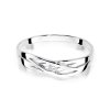 Pierścionek złoty 585 z brylantem 0,05ct zaręczynowy W-156
