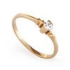 ARTES-Pierścionek z brylantem 0,1ct AB-57 PR. 585