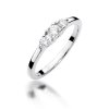 Pierścionek złoty 585 z brylantami 0,33ct W-377 zaręczynowy