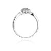 Pierścionek złoty 585 brylantami 0,22ct zaręczynowy W-72