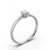 Pierścionek złoty 585 brylant 0,17ct zaręczynowy BR-091B1