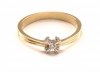 Pierścionek z brylantem 0,03ct PR. 585